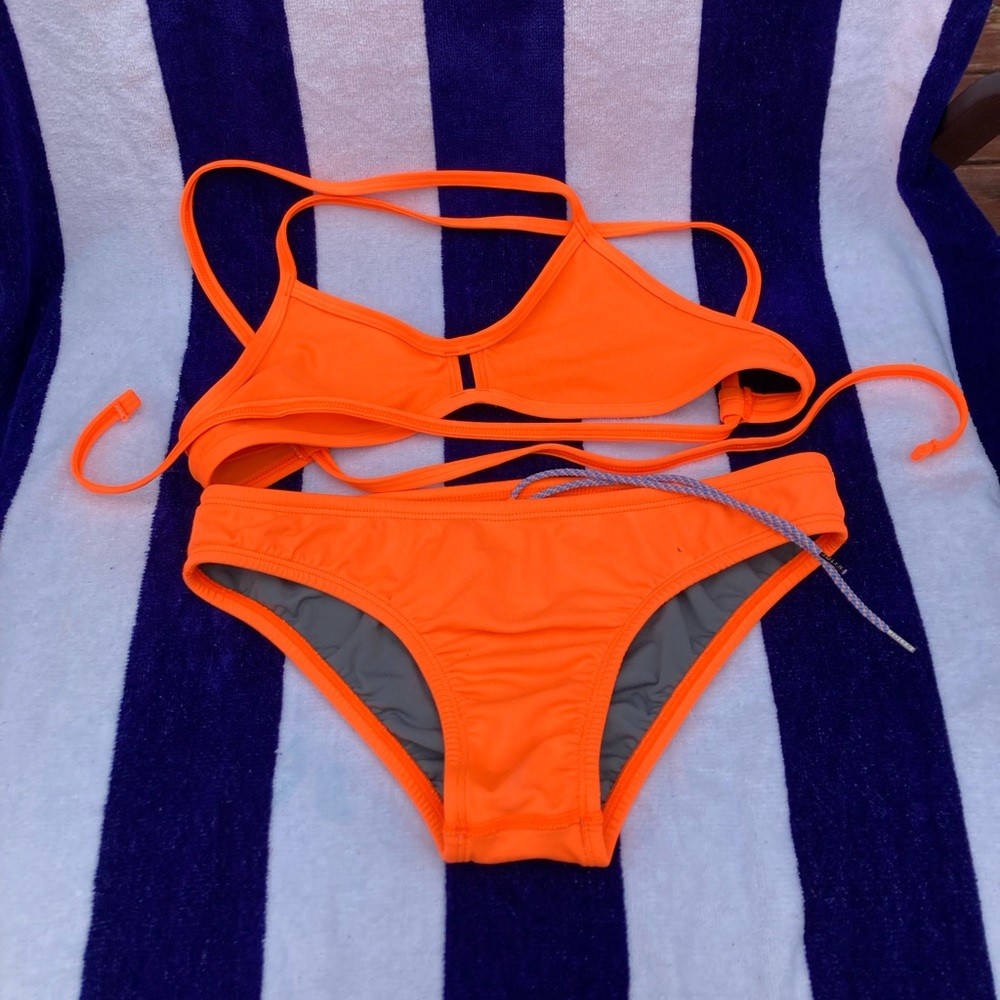 Vibrant Orange Jolyn Bikini